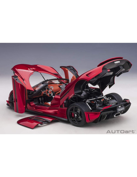 Autoart Koenigsegg Regera 1:18 Rojo Caramelo Modelo Coche