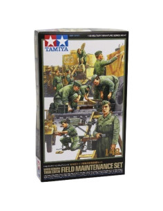 Conjunto Mantenimiento Tanque Alemán WWII Tamiya 1/48