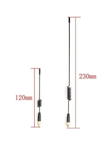 Antena de Metal KYX Racing para Crawler RC 1/10 - 10.9 cm y 22.4 cm