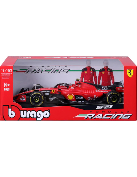 Coche de Carreras Ferrari SF-23 Bburago 1:18 2023