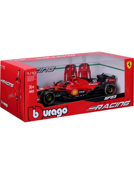 Coche de Carreras Ferrari SF-23 Bburago 1:18 2023