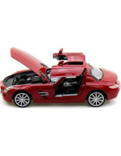 Modelo de Coche Diecast SLS AMG Rojo Welly 1:24 2