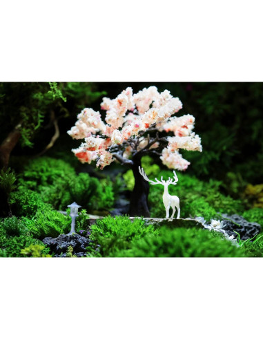 Mini Jardín Japonés KARESANSUI - Decoración Zen para Escritorio