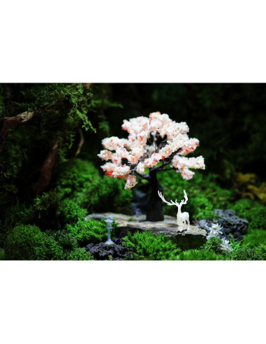 Mini Jardín Japonés KARESANSUI - Decoración Zen para Escritorio