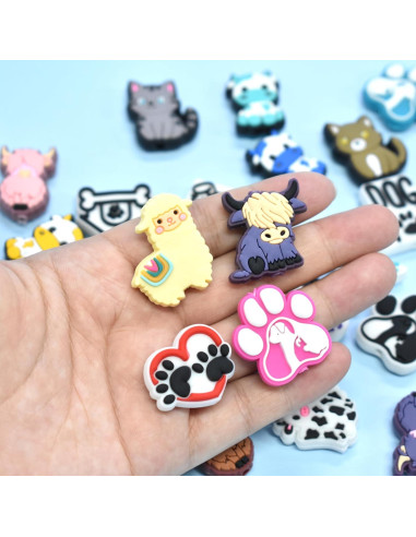 100 Perlas de Silicona Coloridas XHAOYEAHX para Manualidades DIY