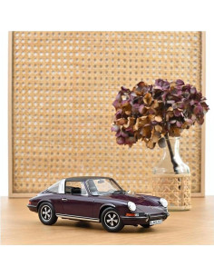 Modelo de Coche Diecast Norev 1971 911 T Targa Violeta 2