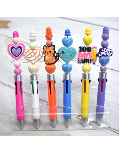 100 Perlas de Silicona Coloridas XHAOYEAHX para Manualidades DIY