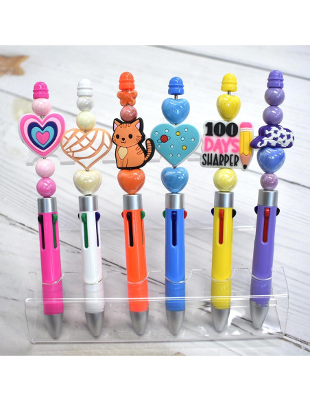 100 Perlas de Silicona Coloridas XHAOYEAHX para Manualidades DIY