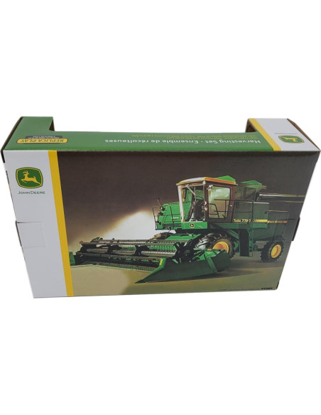Conjunto de Cosecha John Deere 1/64 5 Piezas Tractor y Combine