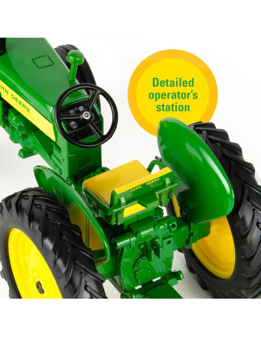 Tractor de Juguete John Deere 435 Escala 1:16 Metal Fundido