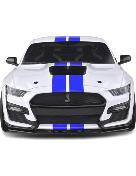 Modelo de Coche 1:18 Solido Ford Mustang Shelby GT500 2020 Blanco