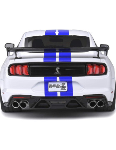 Modelo de Coche 1:18 Solido Ford Mustang Shelby GT500 2020 Blanco