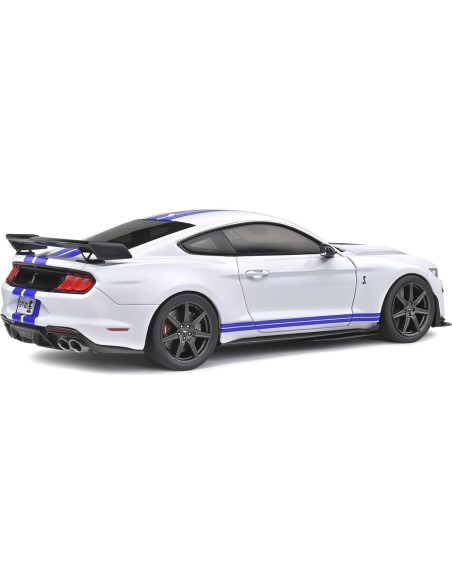Modelo de Coche 1:18 Solido Ford Mustang Shelby GT500 2020 Blanco