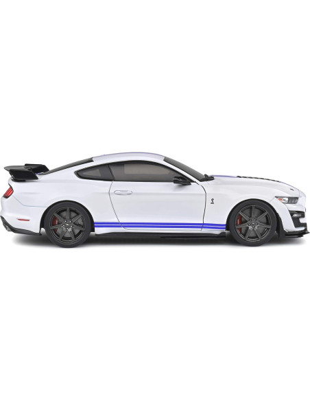 Modelo de Coche 1:18 Solido Ford Mustang Shelby GT500 2020 Blanco