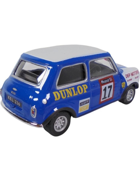Coche en miniatura OPO 10 MINI Cooper Racing 1/43 Azul