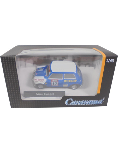 Coche en miniatura OPO 10 MINI Cooper Racing 1/43 Azul