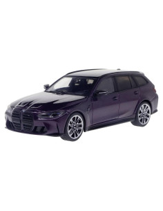 Modelo a Escala 1/43 Solido BMW G81 M3 Touring Violeta 2023