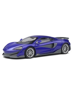 Coche Miniatura Coleccionable SOLIDO McLaren 600LT Morado 1:18
