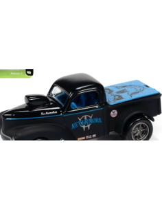 Modelo de Colección Pickup Willys Gasser 1:64 Round 2 2