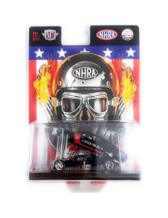 Modelo Diecast 1969 Mustang NHRA Funny Car M2 1:64 Negro 2