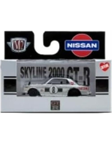 M2 Machines 1:64 Escala Detroit Muscle 1971 Skyline GT-R
