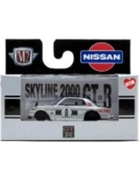 M2 Machines 1:64 Escala Detroit Muscle 1971 Skyline GT-R