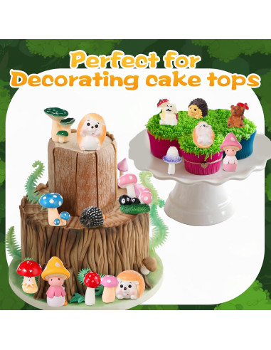 Set Miniatura Jardín 58 Piezas Canlierr Decoración DIY