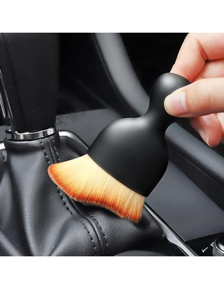 Paquete de 4 cepillos de limpieza de interiores de automóvil
