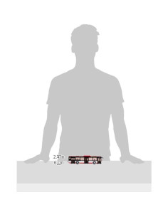 Autobús de Ciudad Siku 3734 MAN Lion's 1:50 Metal Rojo/Blanco 2