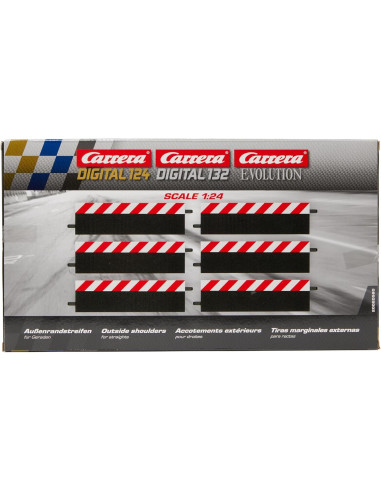 Tira de Borde Carrera 20020560 para Pista Recta 6 pcs