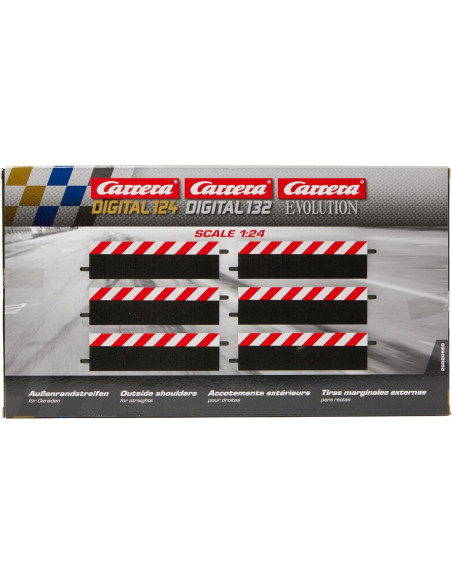 Tira de Borde Carrera 20020560 para Pista Recta 6 pcs