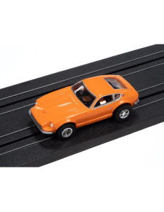 Auto World Datsun 240Z Naranja Escala HO Slot Car 1:64 2