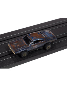 Auto World Thunderjet 1969 Dodge Charger Azul Escala HO 1:64 2