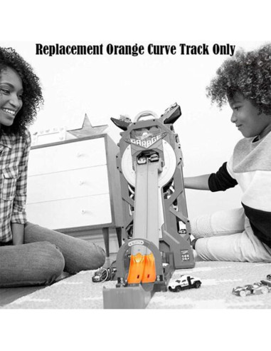 Pista Curva Naranja de Repuesto Hot Wheels FTB68 - 10 cm
