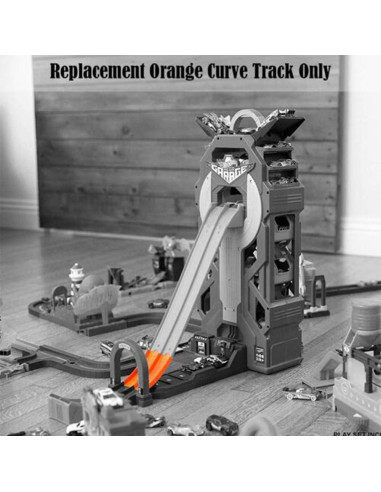 Pista Curva Naranja de Repuesto Hot Wheels FTB68 - 10 cm
