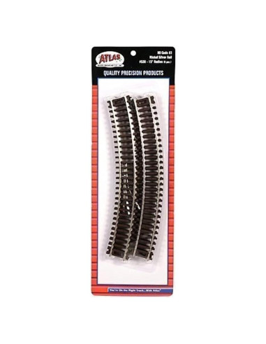 Pista Atlas Código 83 Níquel 27.94 cm para Escala HO