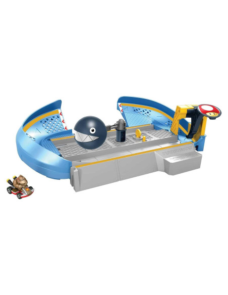 Conjunto de Pista Mario Kart Hot Wheels Chain Chomp 50.8x50.8 cm
