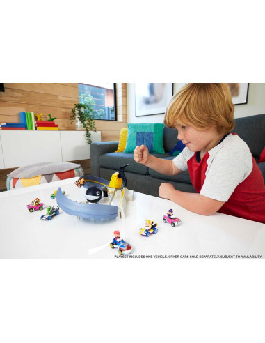Conjunto de Pista Mario Kart Hot Wheels Chain Chomp 50.8x50.8 cm