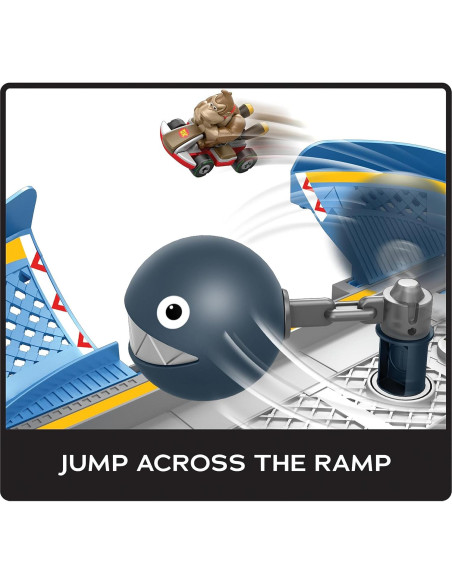 Conjunto de Pista Mario Kart Hot Wheels Chain Chomp 50.8x50.8 cm