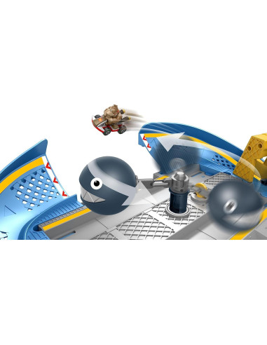 Conjunto de Pista Mario Kart Hot Wheels Chain Chomp 50.8x50.8 cm