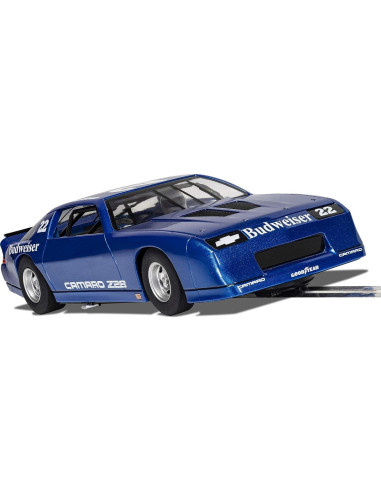 Coche de Carreras Scalextric Chevrolet Camaro IROC-Z Azul 1:32