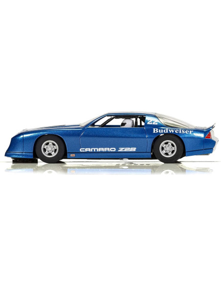 Coche de Carreras Scalextric Chevrolet Camaro IROC-Z Azul 1:32