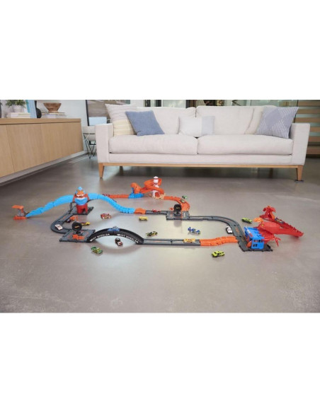 Pista de coches Hot Wheels City Nemesis Mattel HDR29 38.5x35cm