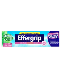 Crema Adhesiva para Dentaduras Effergrip 42.52 g Extra Fuerte