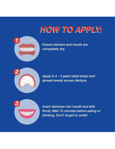 Adhesivo para Dentaduras Seguras Sensitive 300g - Aloe Vera