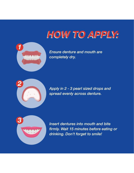 Adhesivo para Dentaduras Seguras Sensitive 300g - Aloe Vera