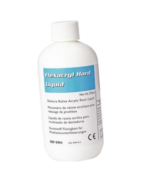 Resina Acrílica Líquida Lang Dental Flexacryl 236.6 ml