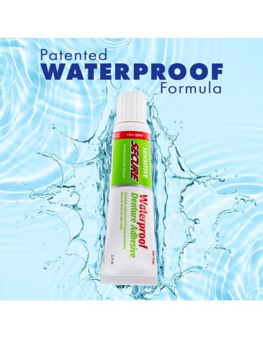 Adhesivo para Dentaduras Seguras Sensitive 300g - Aloe Vera