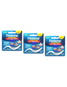 Reparación Dental Temporal Dentemp 2.64 g - Paquete de 3
