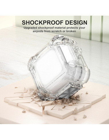 Funda Protectora Transparente Valkit para Galaxy Buds 2 Pro/2/Live